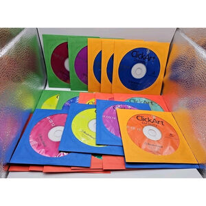 ClickArt Infinity Art CD 1-15 Web Images CD A,B,C Browser & Install CD 20 Discs